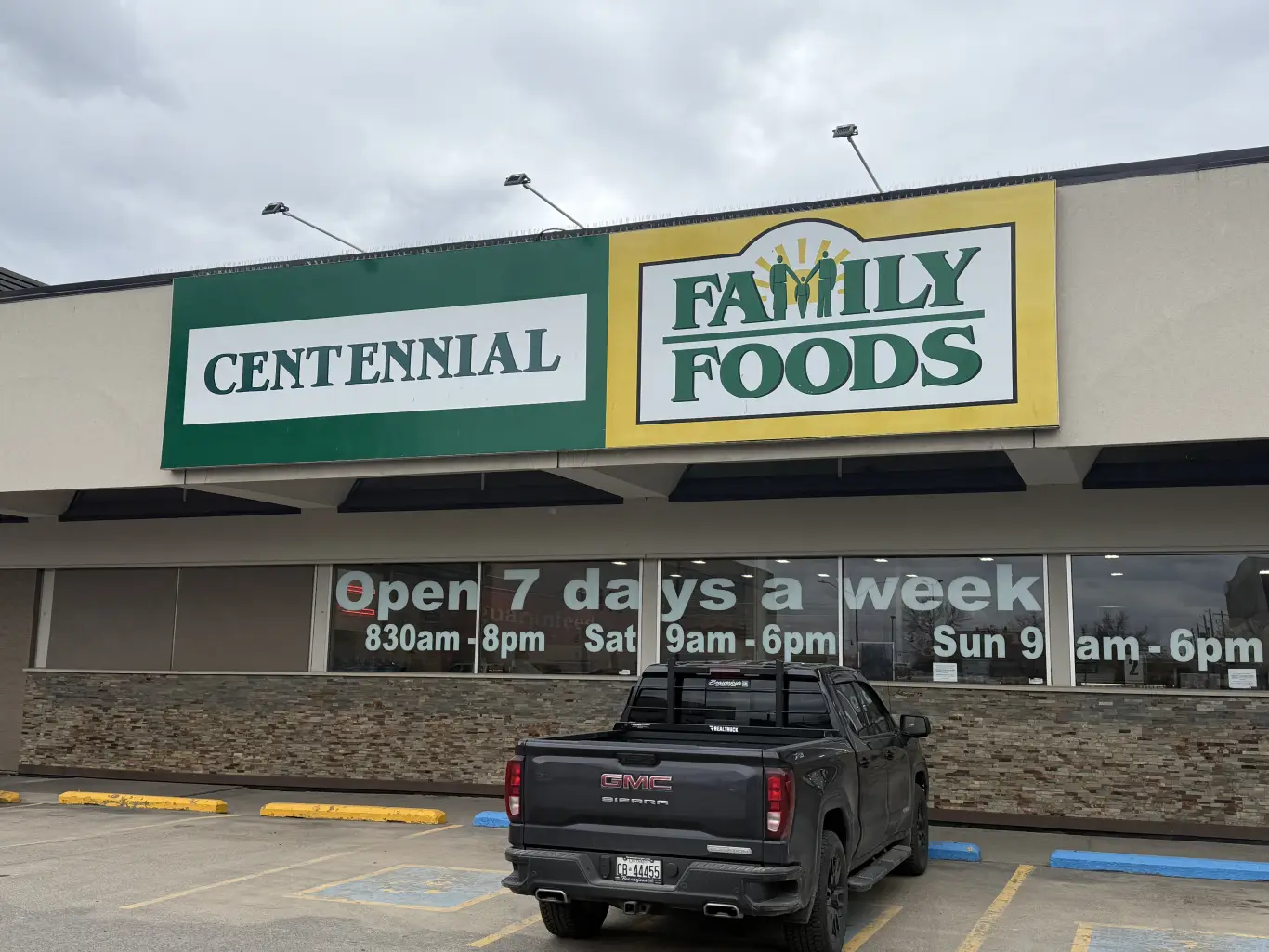 Fresh produce at Centennial Family Foods